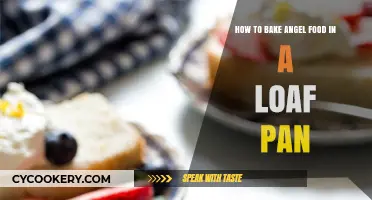 Baking Angel Food in a Loaf Pan: A Guide