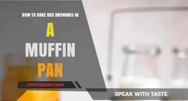 Baking Box Brownies: Muffin Pan Magic