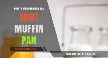 Baking Brownies in a Mini Muffin Pan: Quick and Easy!