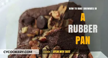 Rubber Pan Brownie Baking: Tips and Tricks