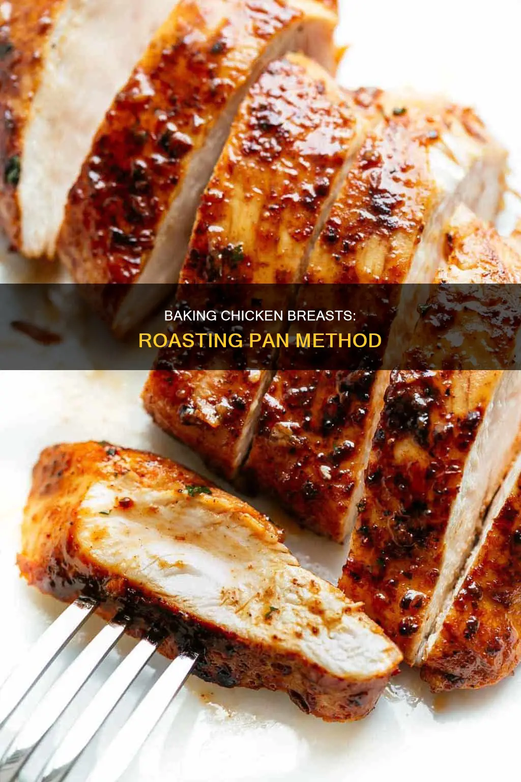 how to bake chicken breasts on roasting pan