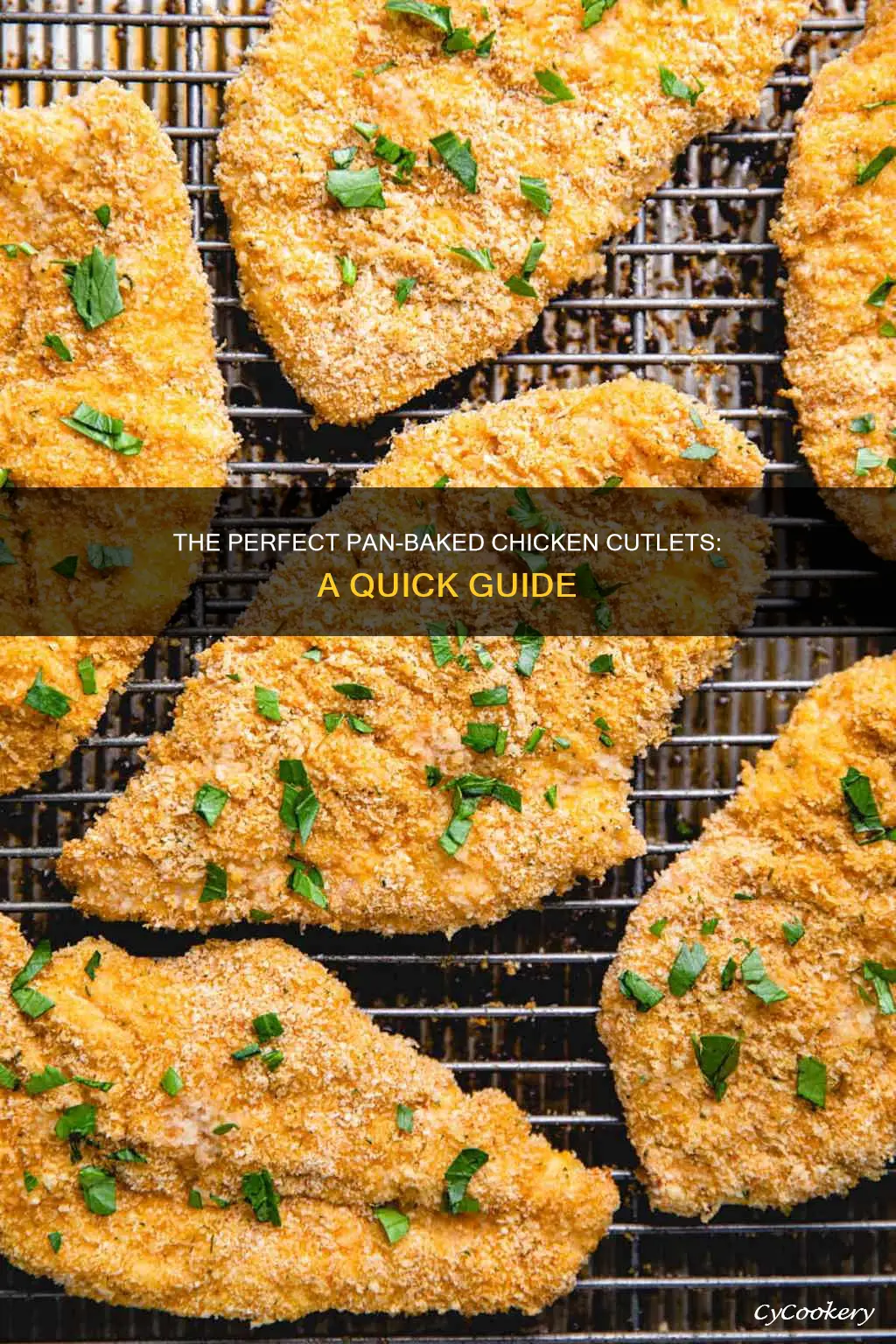 how to bake chicken cutlets in pan