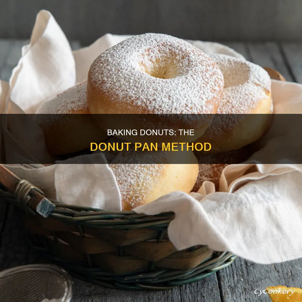 how to bake donuts in a donut pan