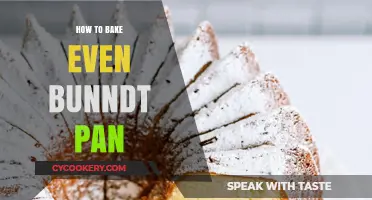 Baking Secrets: Even Bundt Pan Perfection