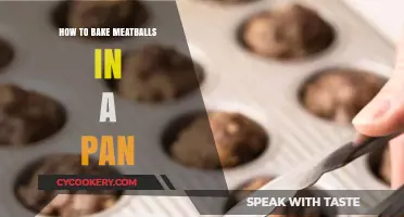 Baking Meatballs: Pan-Fry to Perfection