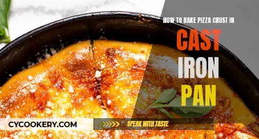 The Art of Baking Pizza Crust in a Cast Iron Pan