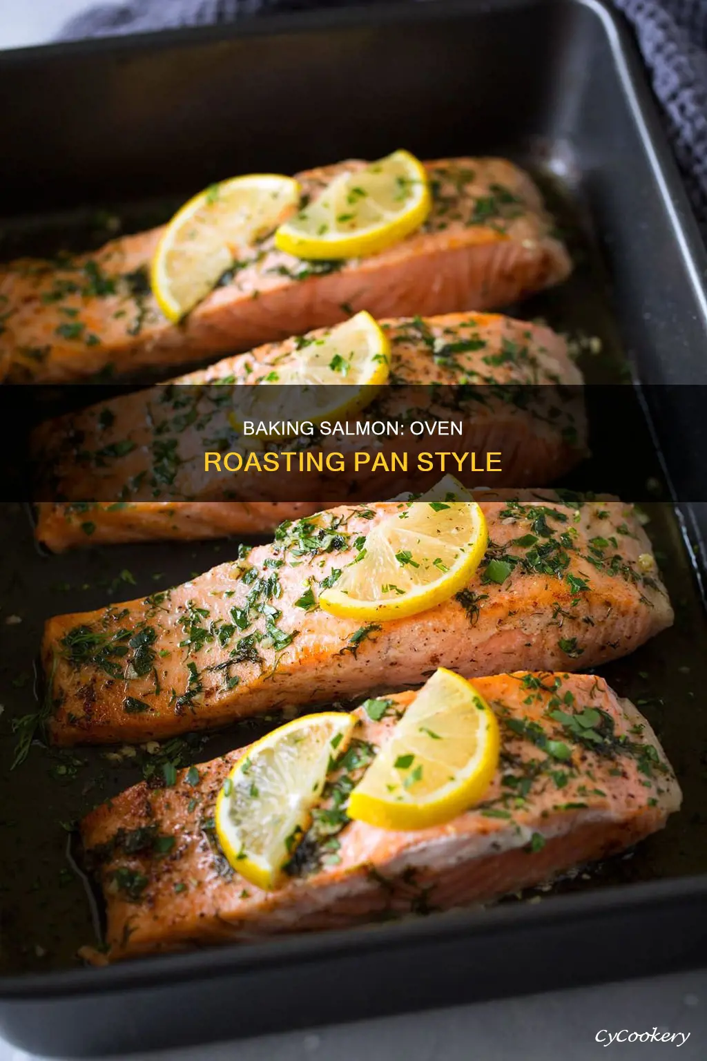 how to bake salmon in oven roasting pan