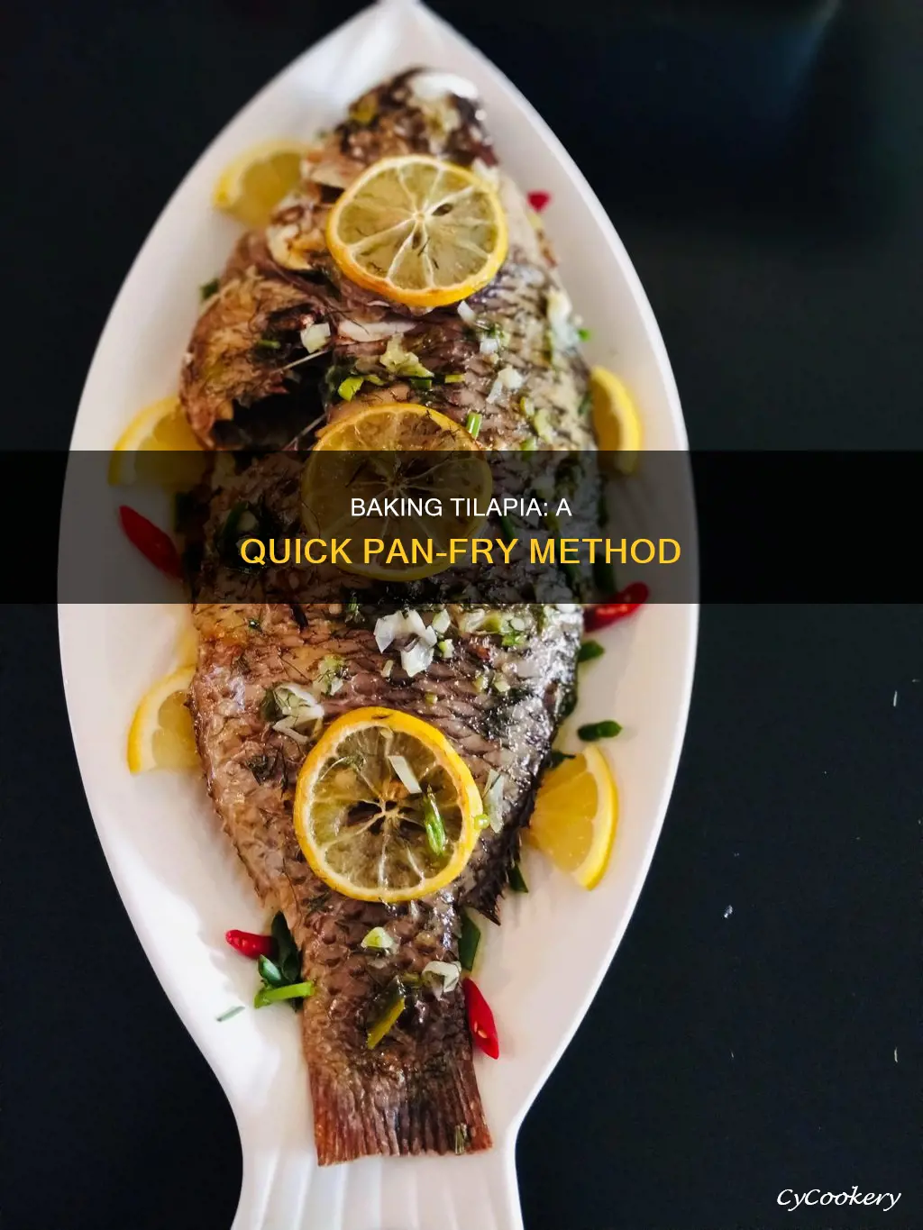 how to bake tilapia in a pan