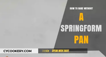 Baking Without a Springform Pan: Easy Alternatives