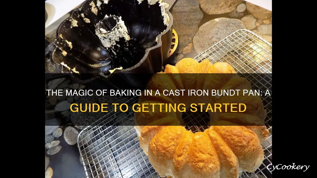 how to baking in cast iron bundt pan