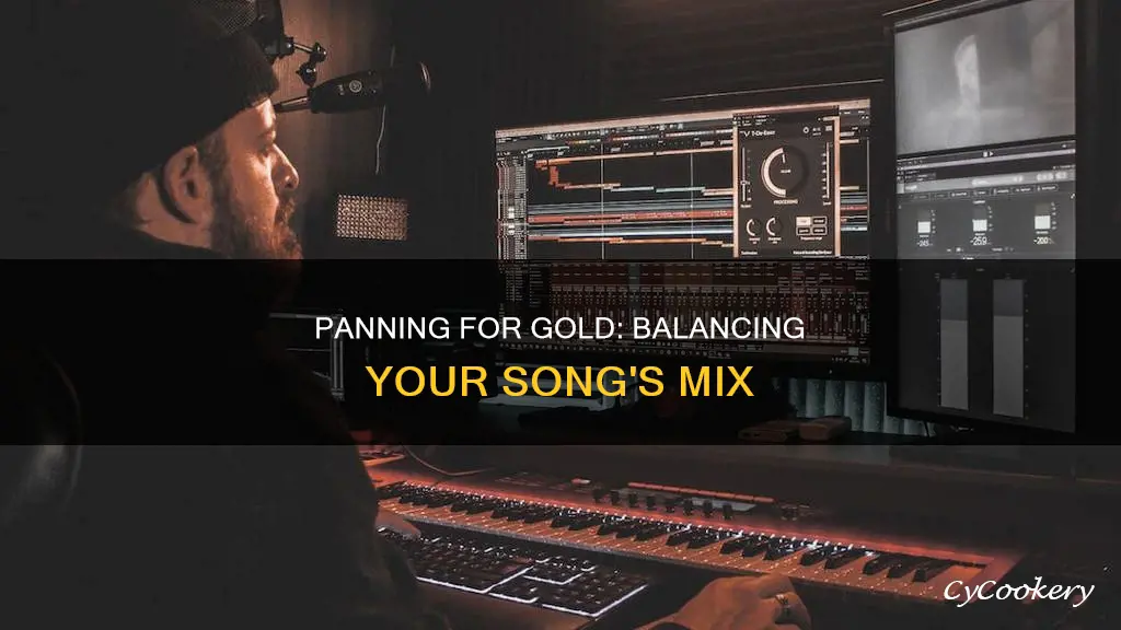 how to balance a song with panning