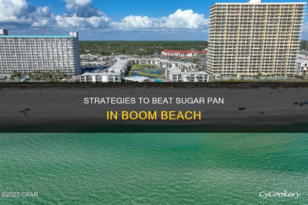 how to beat sugar pan boom beach