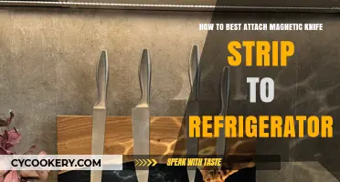 Securely Mounting Your Magnetic Knife Strip to the Fridge: A Guide