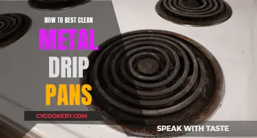 Cleaning Metal Drip Pans: Easy and Effective Methods