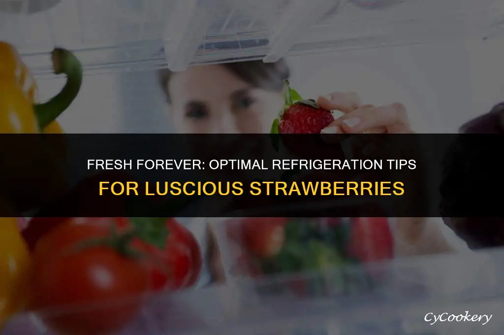 how to best store strawberries in the refrigerator