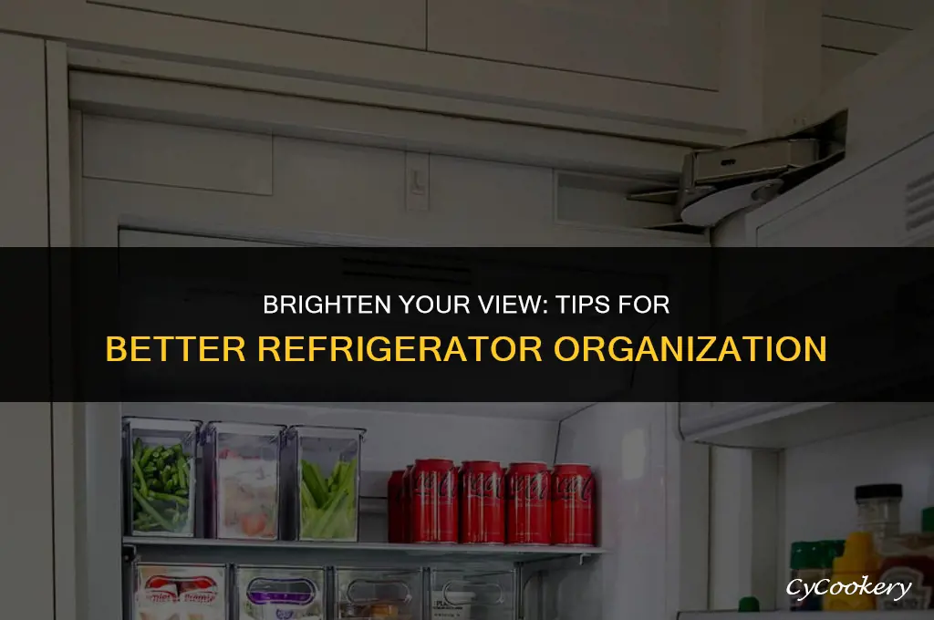 how to better see things in your refrigerator