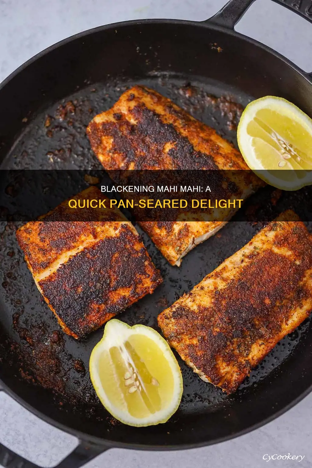 how to blacken mahi mahi in a pan