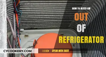 Efficiently Bleeding Air from Your Refrigerator: A Step-by-Step Guide