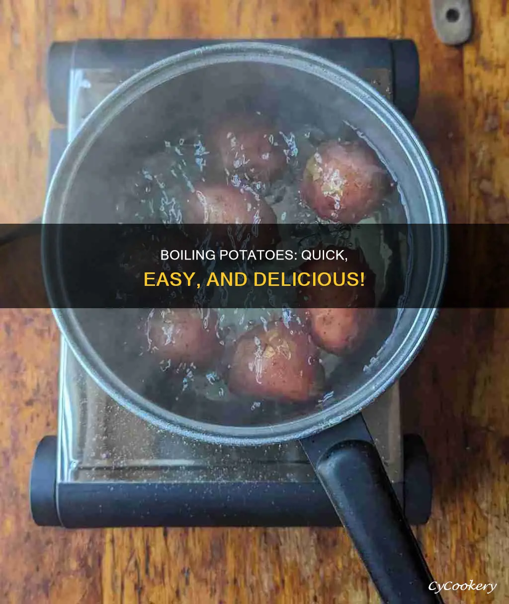 how to boil aloo in pan