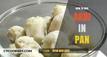 Boiling Arbi: A Simple Pan-Based Guide