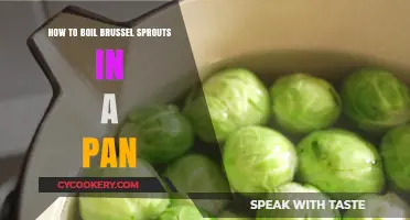 The Perfect Pan-Boiled Brussels Sprouts