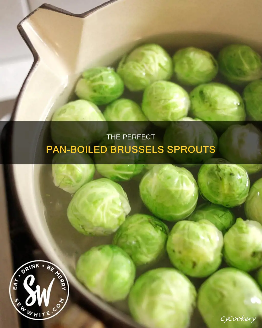 how to boil brussel sprouts in a pan