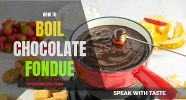 The Perfect Chocolate Fondue: Boiling Tips and Tricks