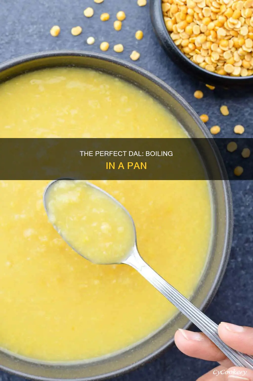 how to boil dal in pan