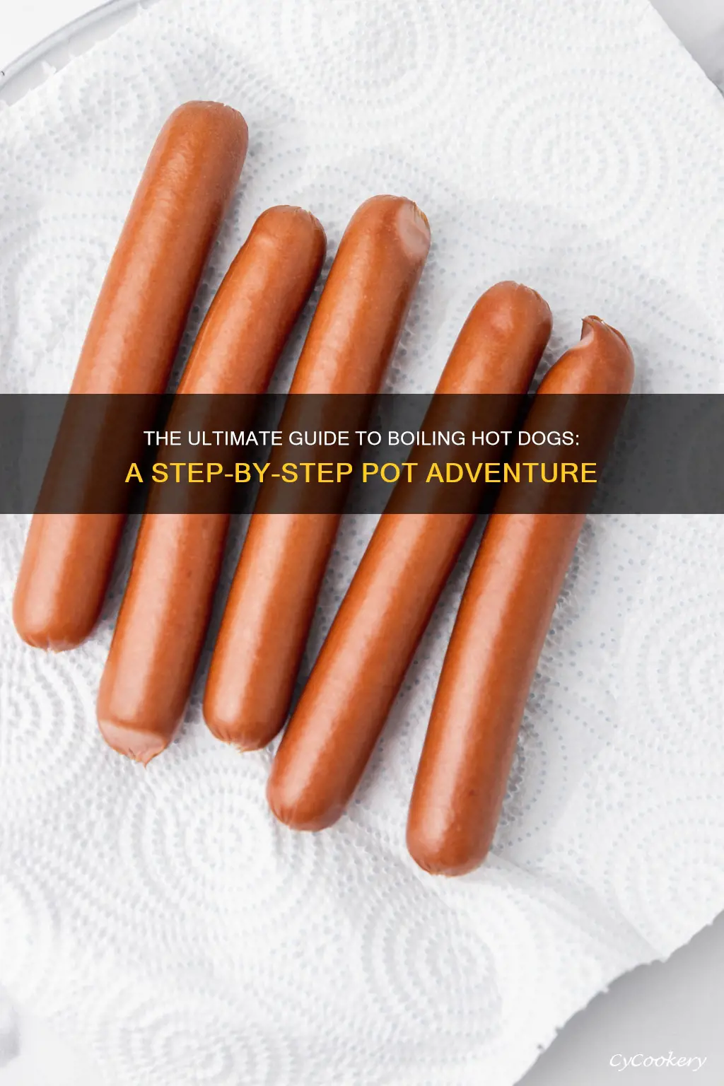 how to boil hot dogs in a pot