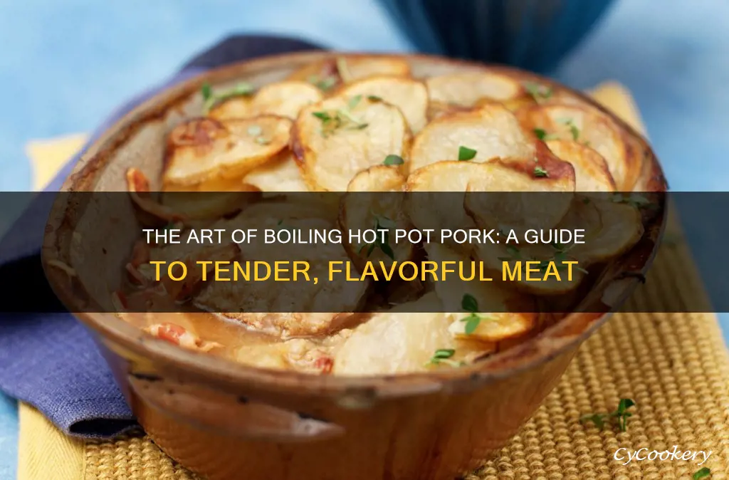 how to boil hot pot pork