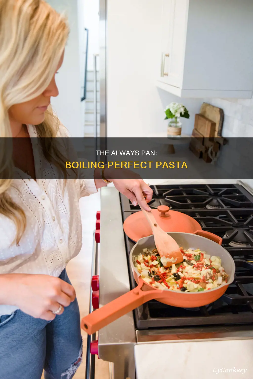 how to boil pasta in always pan