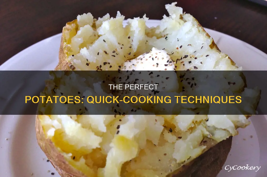 how to boil potoes in cooker
