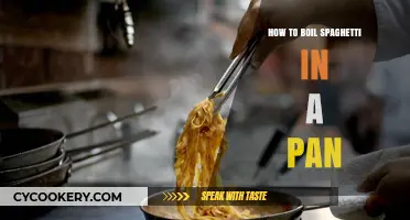 The Perfect Way to Boil Spaghetti in a Pan