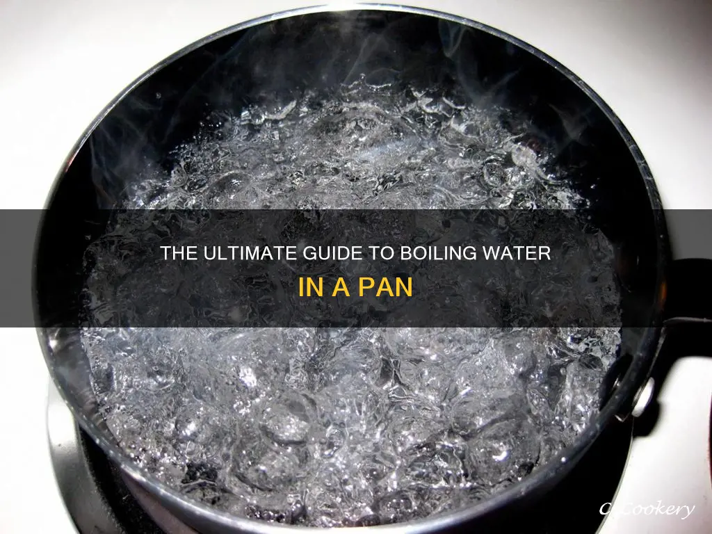 how to boil water in a pan