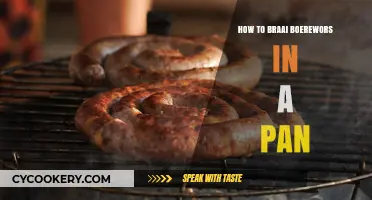 The Perfect Pan-Braai Boerewors: A Step-by-Step Guide