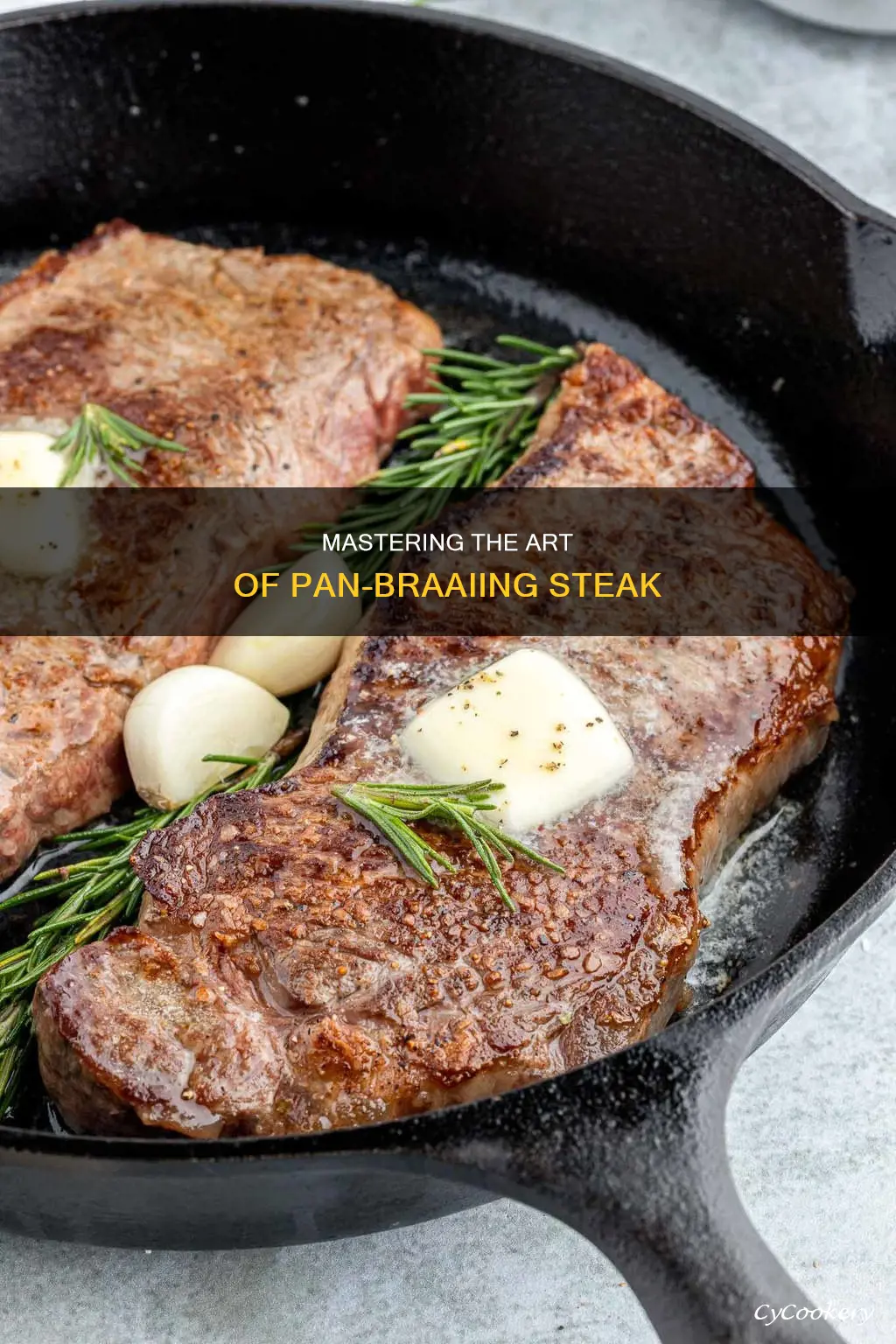 how to braai steak in a pan