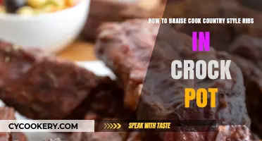 Braising Country-Style Ribs: Crock-Pot Magic