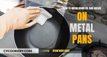 Breaking Down Oil and Grease: Metal Pan Cleaning Tips