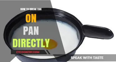 Direct Egg-Cracking: Mastering the Pan-to-Egg Technique