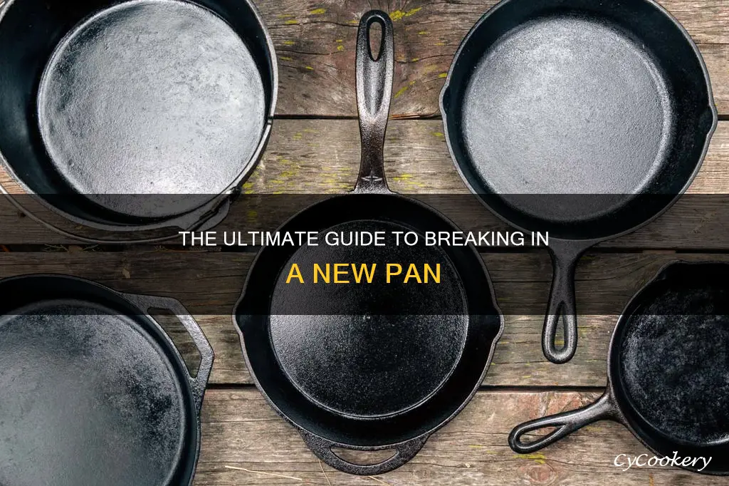 how to break in a new pan