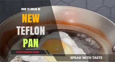 The Best Way to Break in Your New Teflon Pan