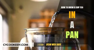 Brewing K-Cup Tea: Stovetop Style