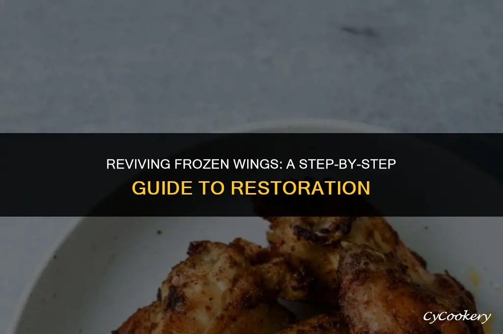 how to bring back frozen wings after refrigeration
