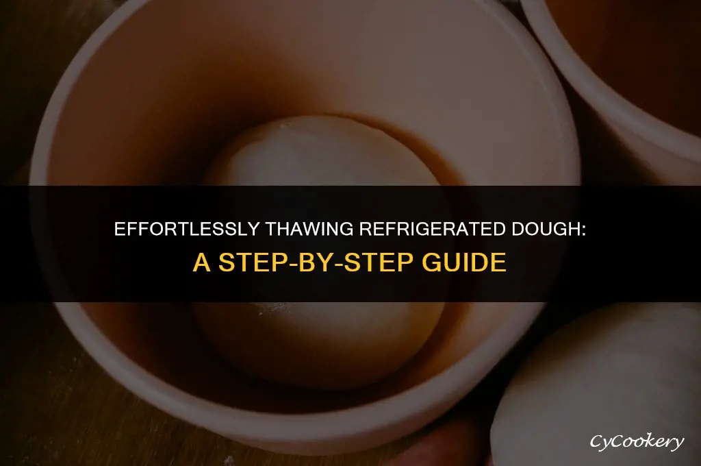 how to bring refrigerated dough to room temperature