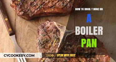 Broiling T-Bone Steak: Boiler Pan Perfection