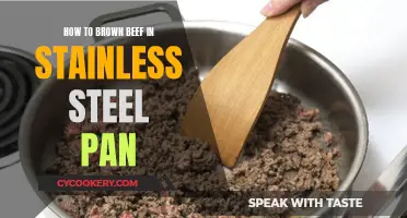 Browning Beef: Stainless Steel Pan Secrets