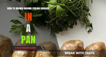 Browning Italian Sausage: The Perfect Pan Method