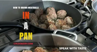 Browning Meatballs: Pan-Fry for Perfect Results