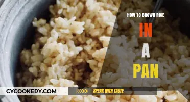 Browning Rice: Pan-Fry to Perfection in Minutes