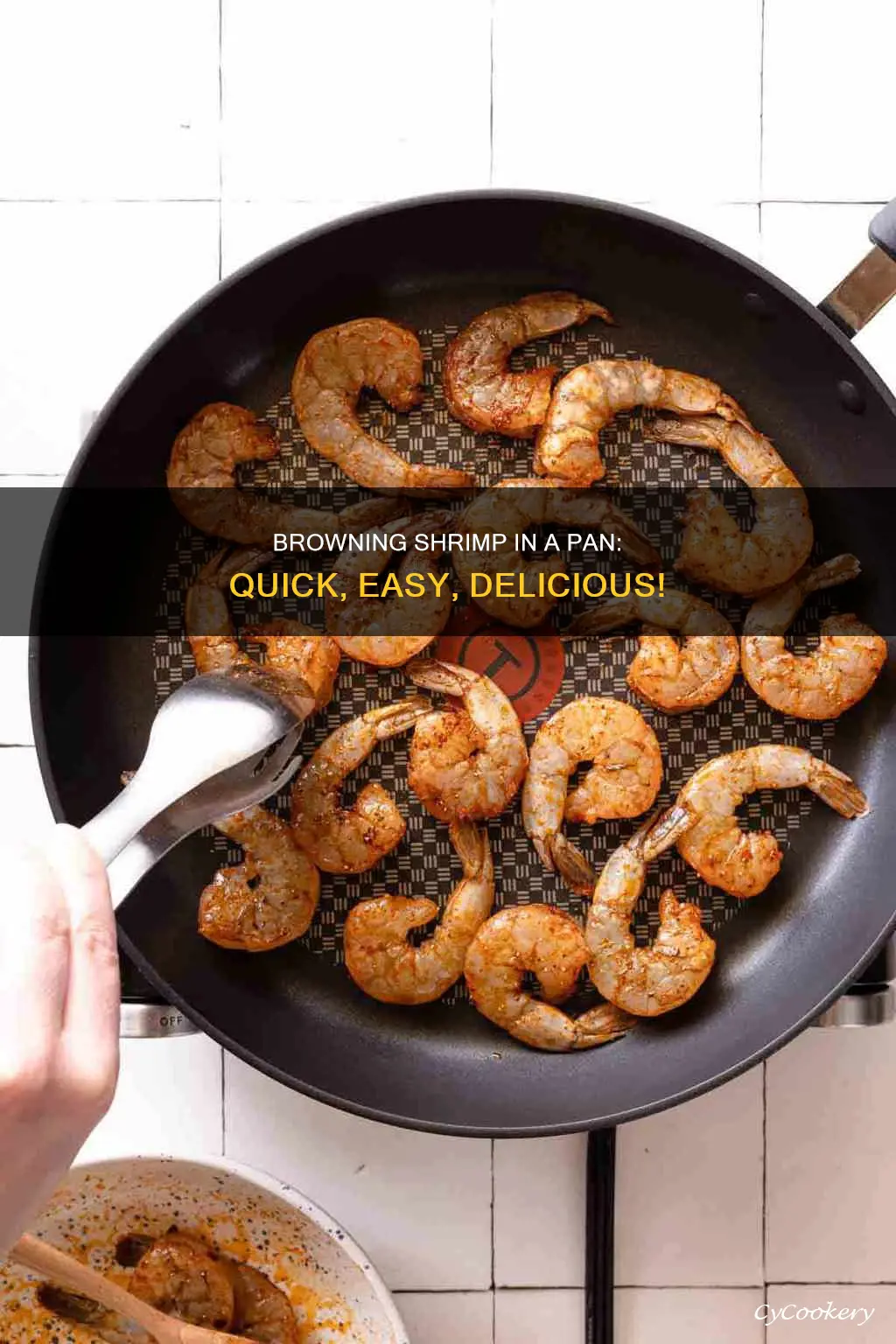 how to brown shrimp in a pan